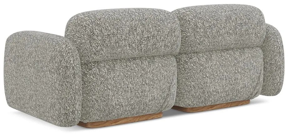 Szara sofa modułowa 190 cm Ailani – Makamii