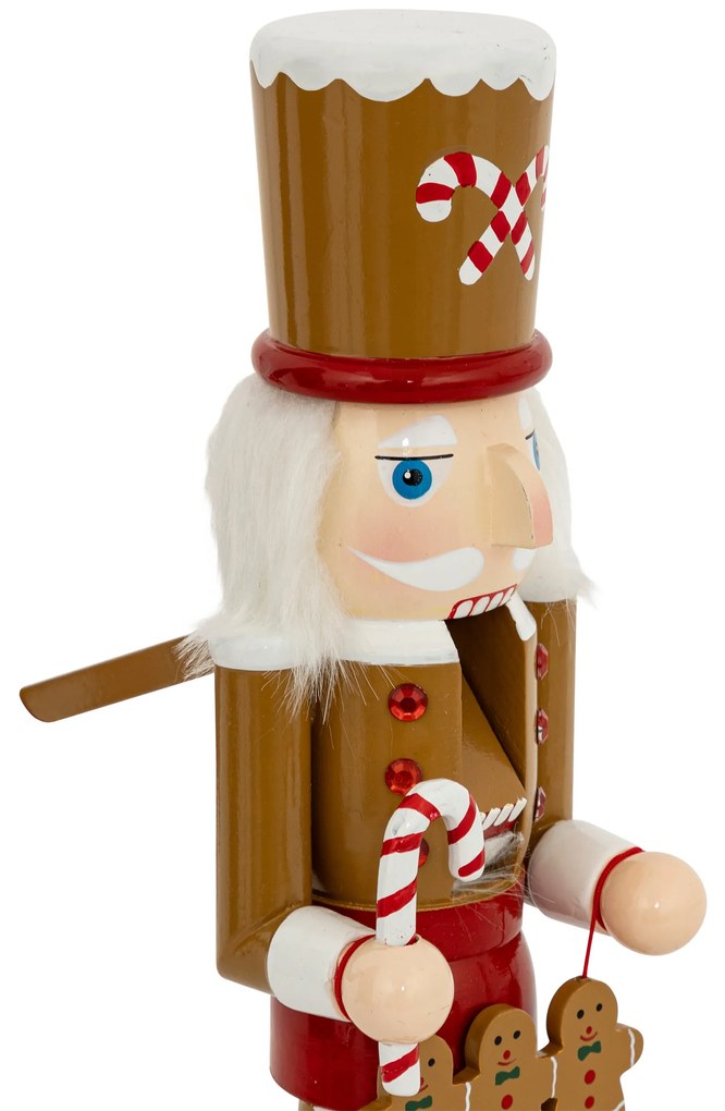 Figurka dziadek do orzechów z piernika, 38 cm