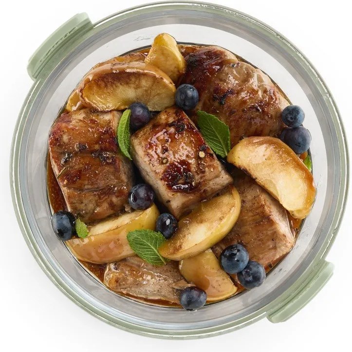 Szklana forma do pieczenia 20,5x19,5 cm – Lékué