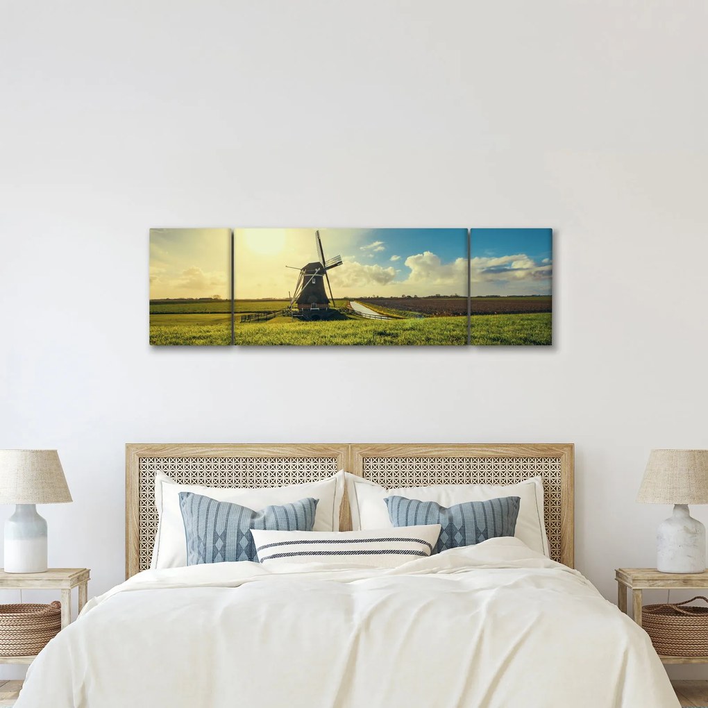 Obraz - Wiatrak (170x50 cm)