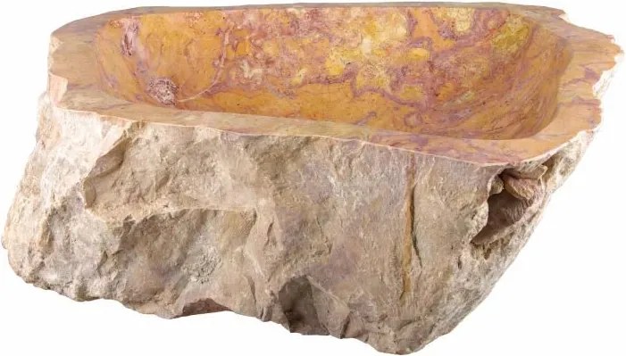 Umywalka nablatowa z naturalnego kamienia SAVONA