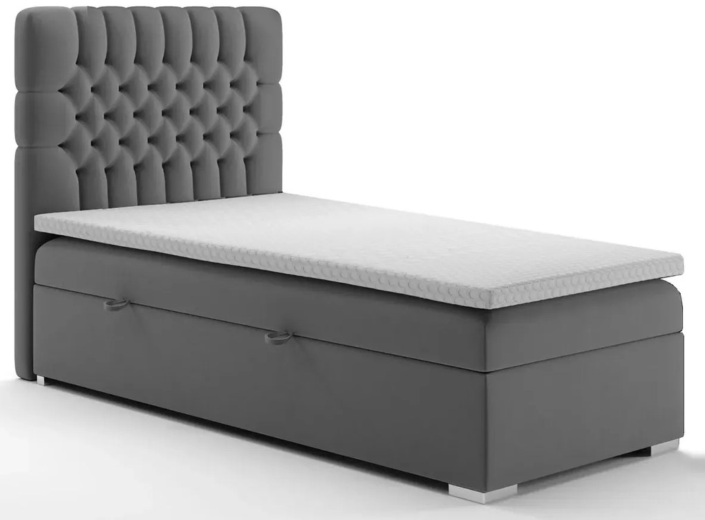Pojedyncze łóżko hotelowe Saniko 80x200 - 32 kolory