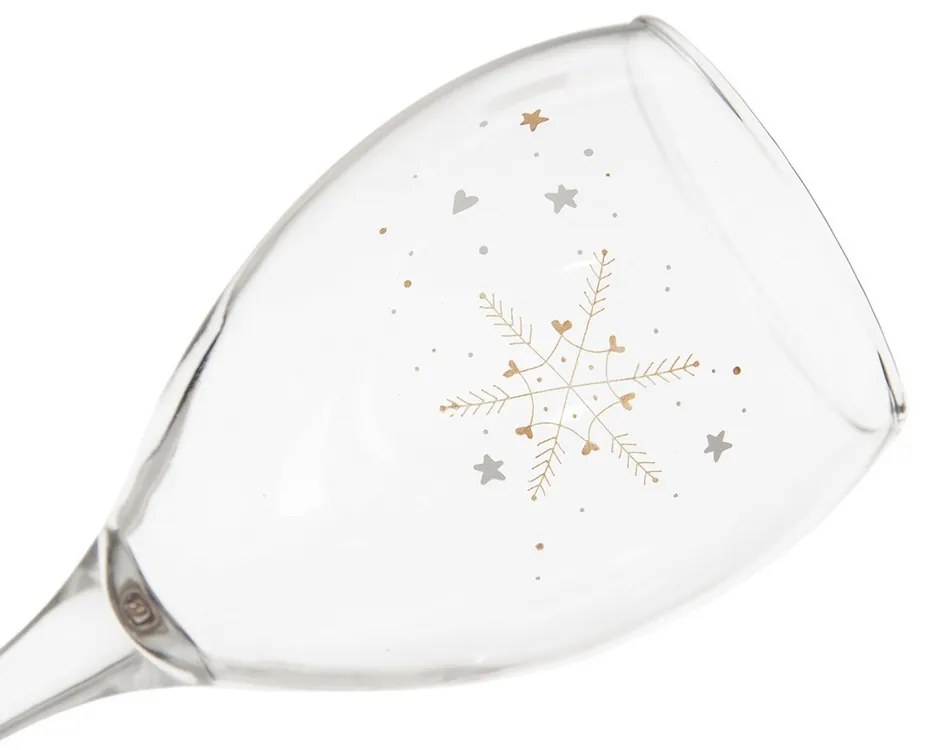 Orion Komplet kieliszków do wina Płatek śniegu 0,35 l, 6 szt.