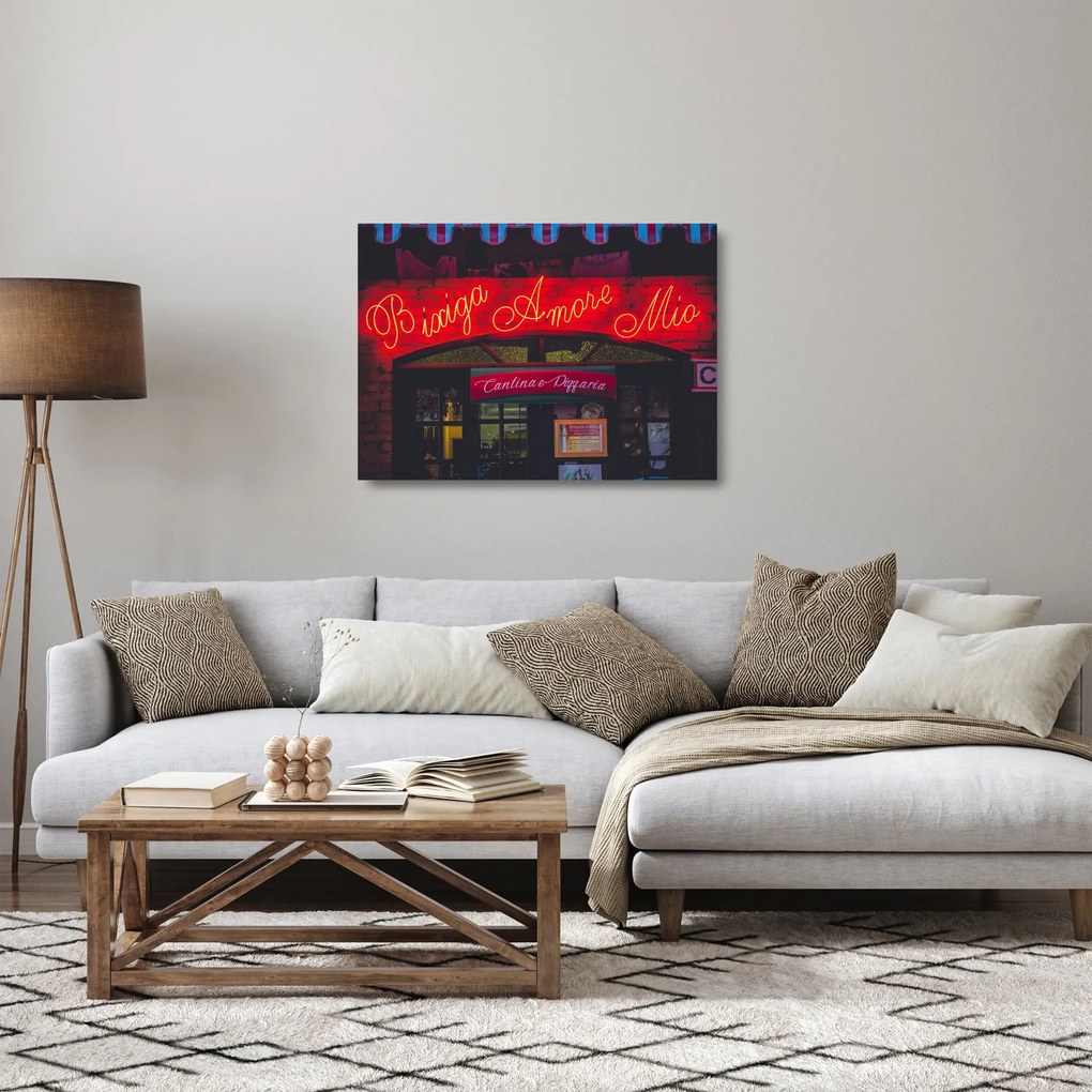 Obraz na szkle - Amore Mio (70x50 cm)