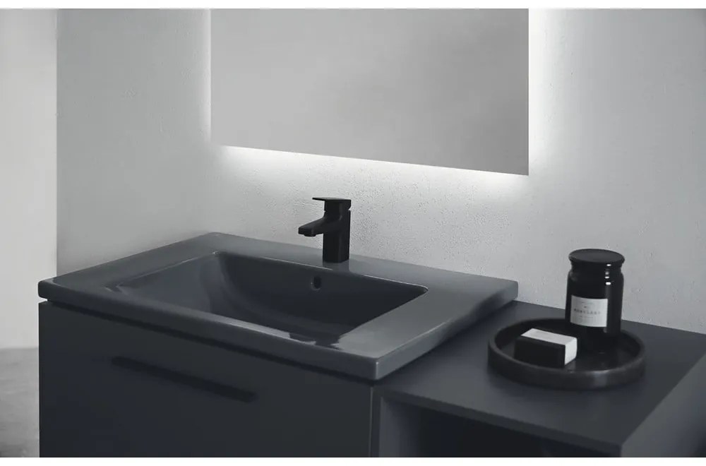 Szara ceramiczna umywalka 81x51 cm i.Life B – Ideal Standard