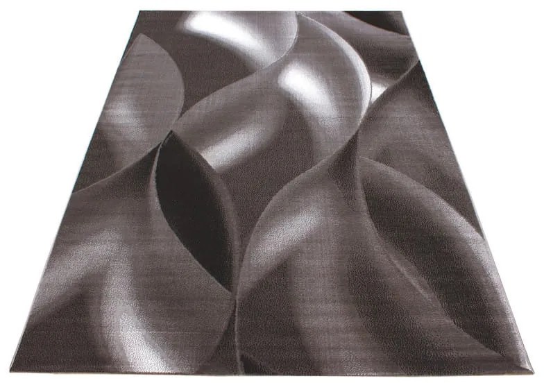 Dywan nowoczesny Plus Wstęgi brązowy 240 cm x 340 cm
