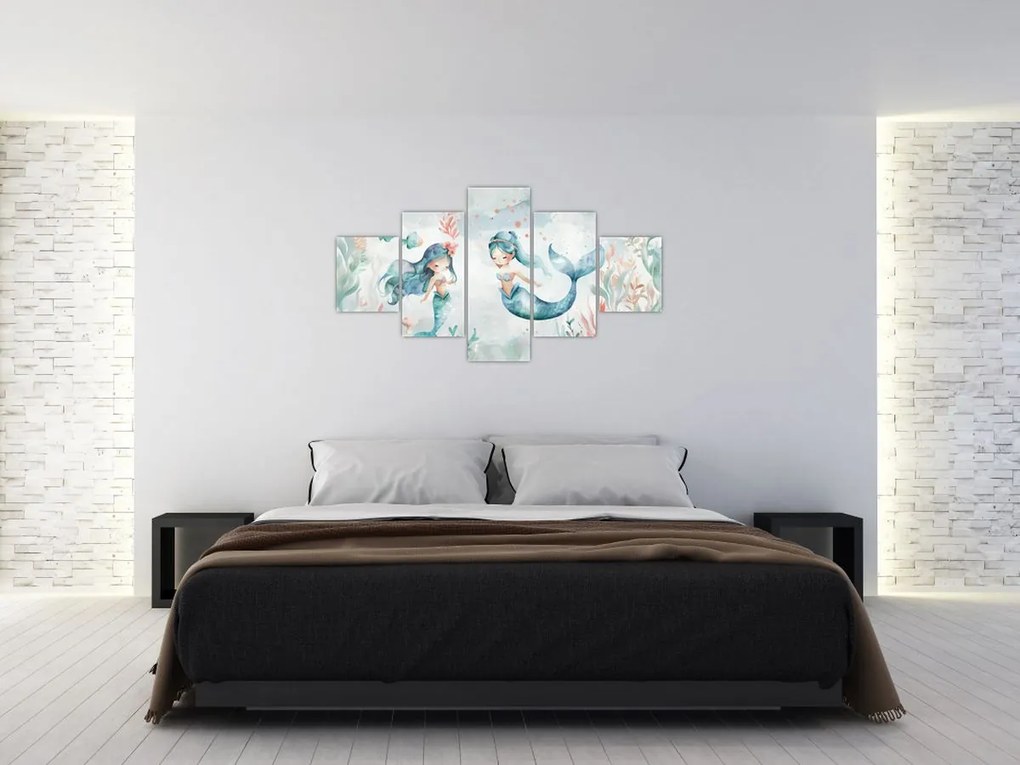 Obraz - Syreny (125x70 cm)