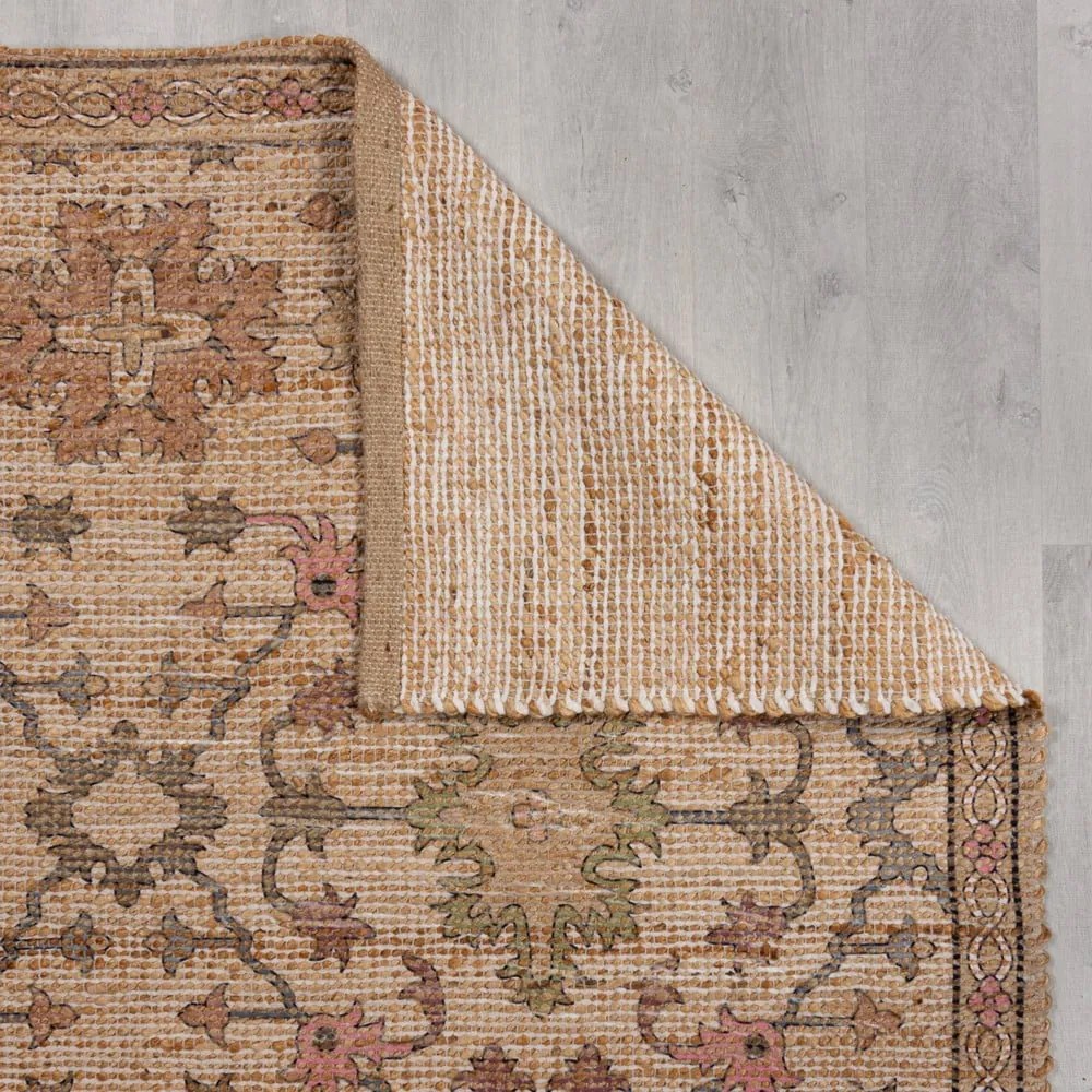 Chodnik z mieszanki juty w naturalnym kolorze tkany ręcznie 60x230 cm Celine Jute Global – Flair Rugs