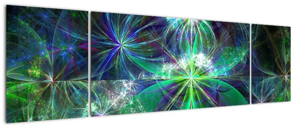 Obraz - Abstrakcyjne kształty geometryczne (170x50 cm)