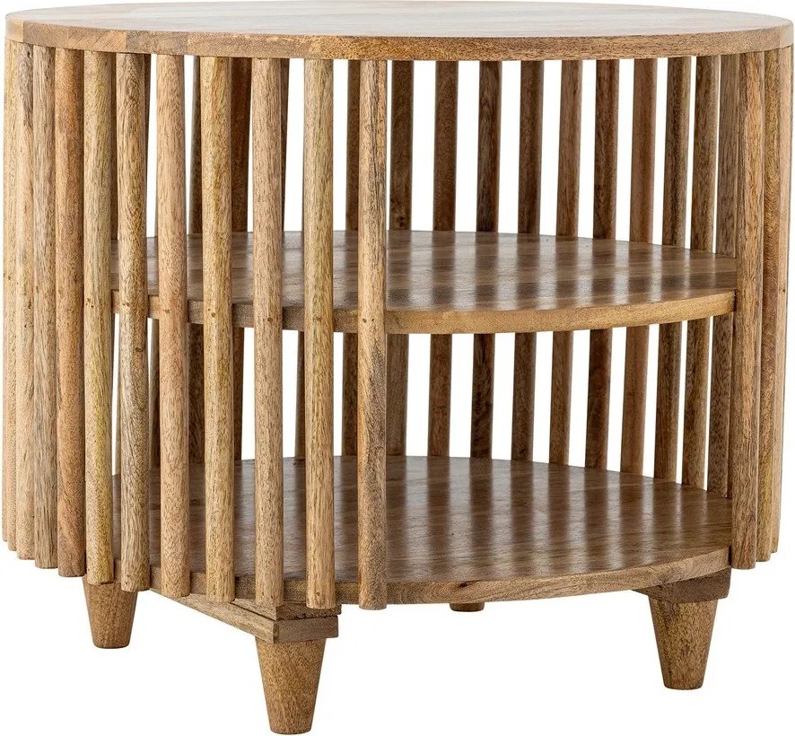 Okrągły stolik z litego drewna mango w naturalnym kolorze ø 60 cm Sali – Bloomingville