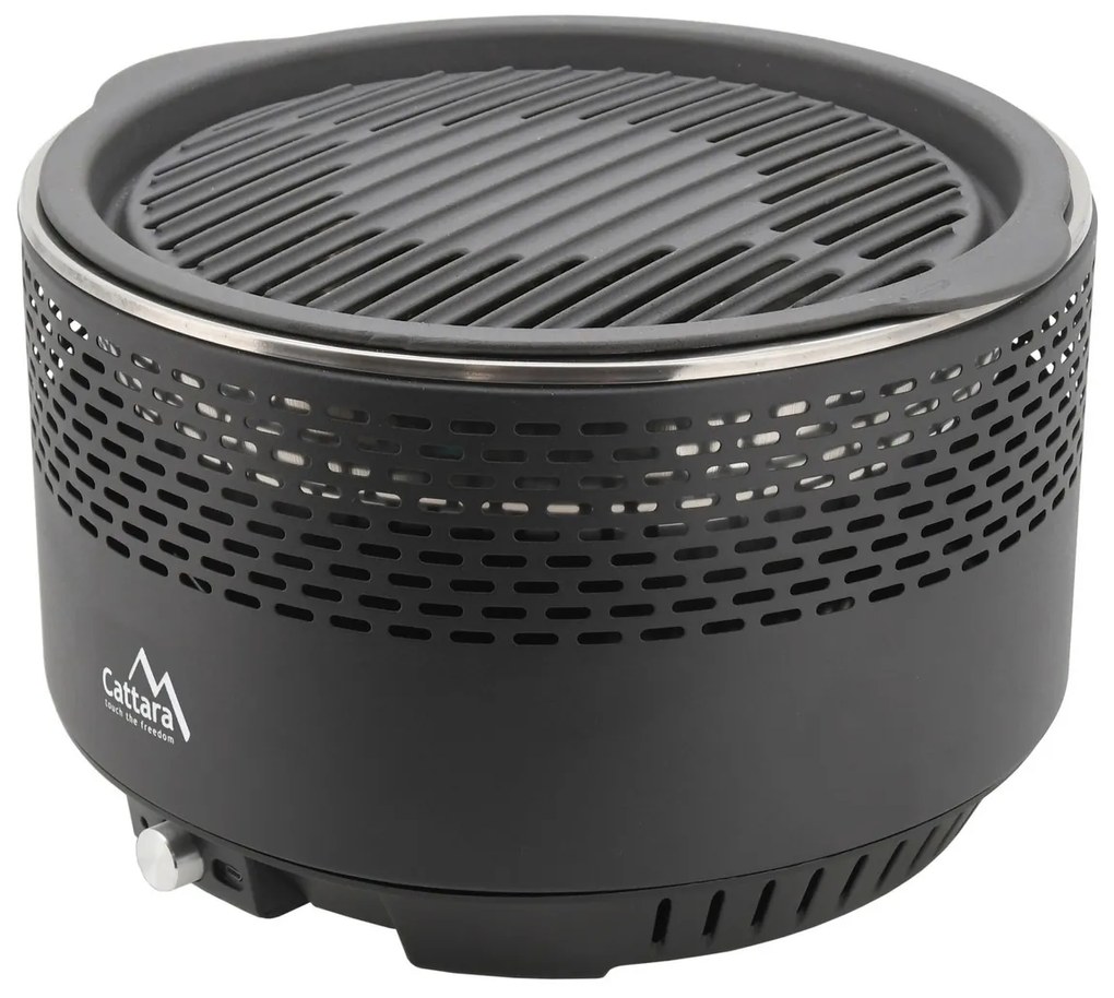 Cattara Grill stołowy na węgiel drzewny Keg, śr. 30 cm
