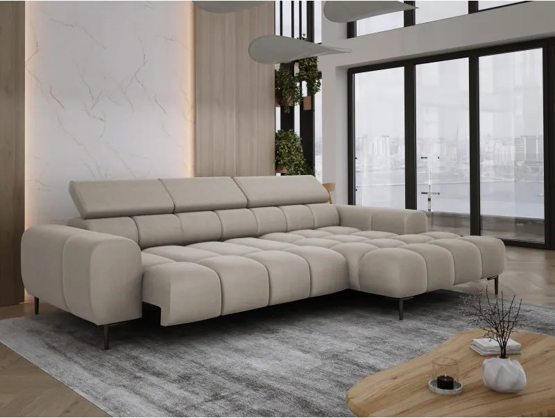 Narożnik PLAZA MINI z elektryczną regulacją siedziska WERSAL