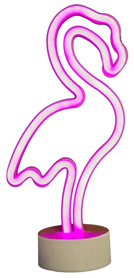 Miętowa lampka dziecięca Flamingo – Hilight