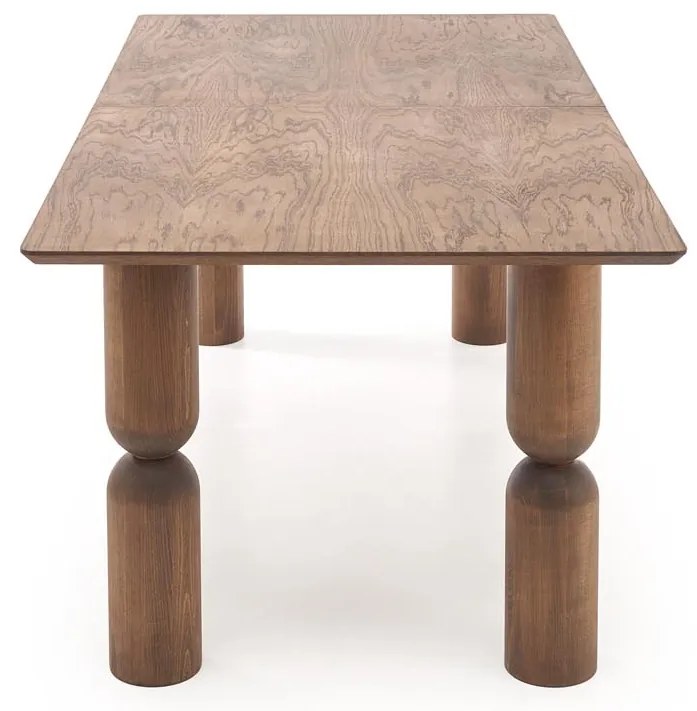MELTON stół rozkładany 200-300x101x76 cm jasny orzech mieści 8-10 osób