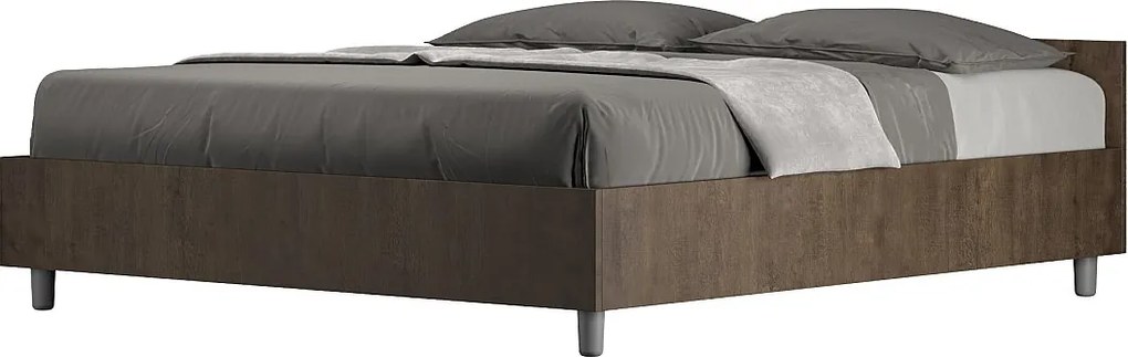 Łóżko bez stelaża 160x190 Orzech Nuamo