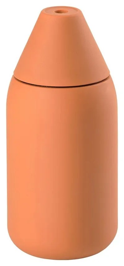 Pomarańczowy silikonowy dozownik do mydła 300 ml Singles – Zone