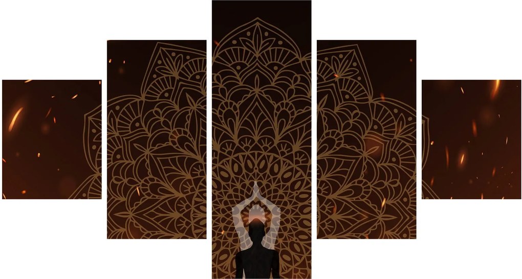 Obraz - Medytacja (125x70 cm)