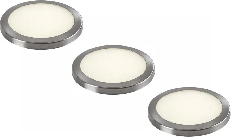 Rabalux 78043 - ZESTAW 3x ściemnialnych opraw LED do szafy SOCAVI 3xLED/1W/230V 4000K