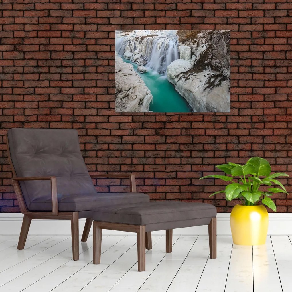 Obraz - Islandzka przyroda (70x50 cm)