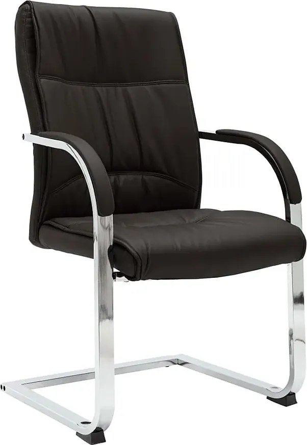 Ergonomiczny Fotel Czarny Konferencyjny Z7-C02