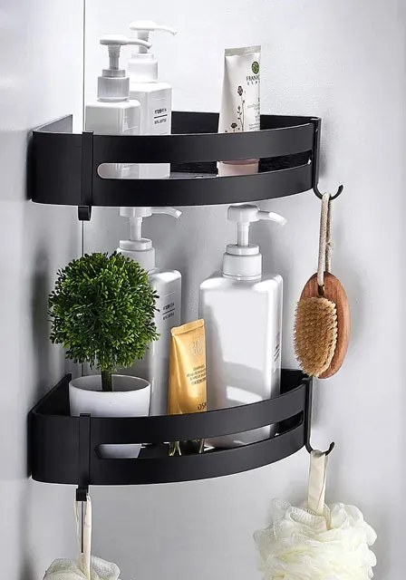 Zestaw narożnych półek pod prysznic 2 sztuki L0-A21