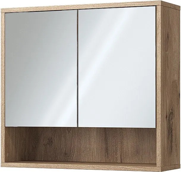 Lustro łazienkowe viking oak 70x22.1x65 eliza