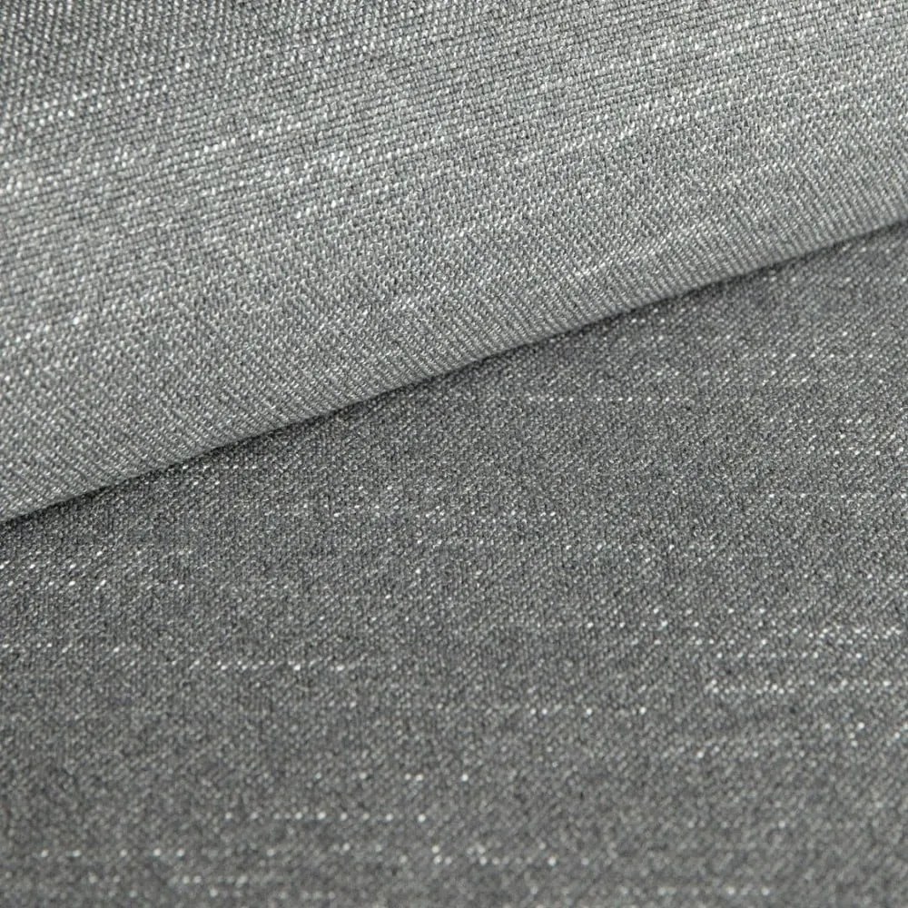Jasnoszare tapicerowane łóżko dwuosobowe ze schowkiem 140x200 cm Draco – Maison de Rêve