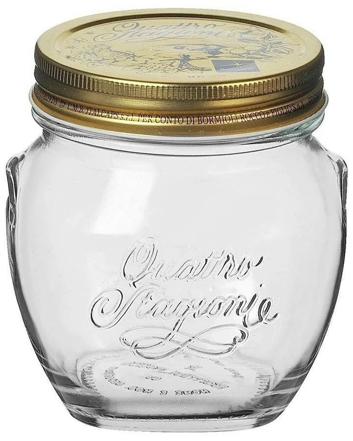 Bormioli Rocco Słoik z pokrywką Quattro Stagioni Anfora, 300 ml