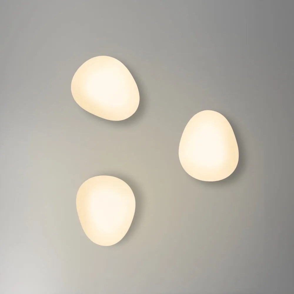 Biały kinkiet Stones – Candellux Lighting