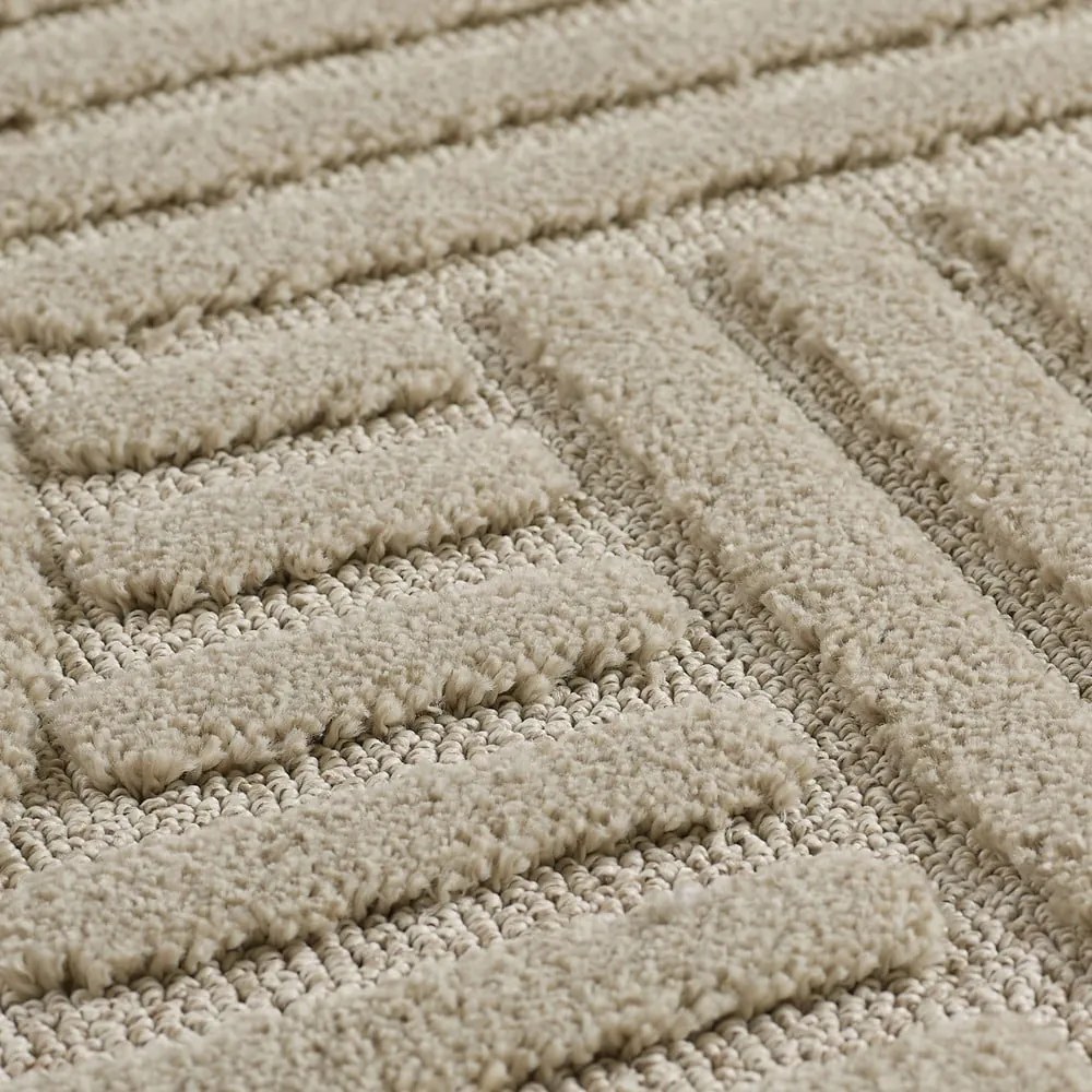 Beżowy okrągły dywan ø 80 cm Art – Ayyildiz Carpets