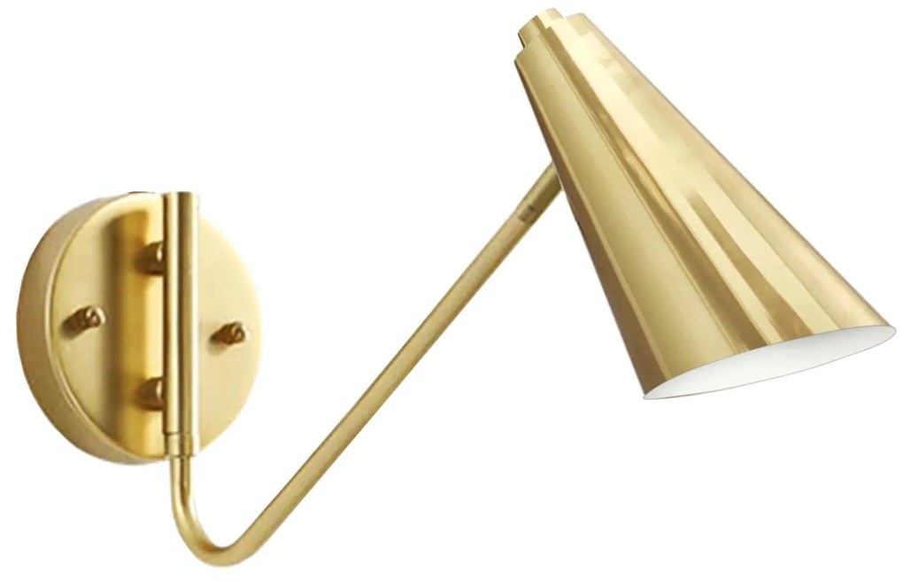 LAMPA ŚCIENNA KINKIET APP1138-1W GOLD