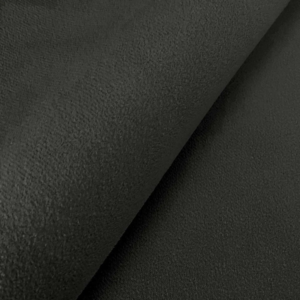 Czarna rozkładana narożna sofa SORELA, dwustronna + 2 poduszki GRATIS