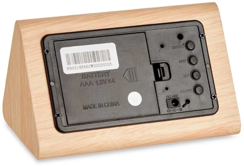 Zegarek elektroniczny z MDF