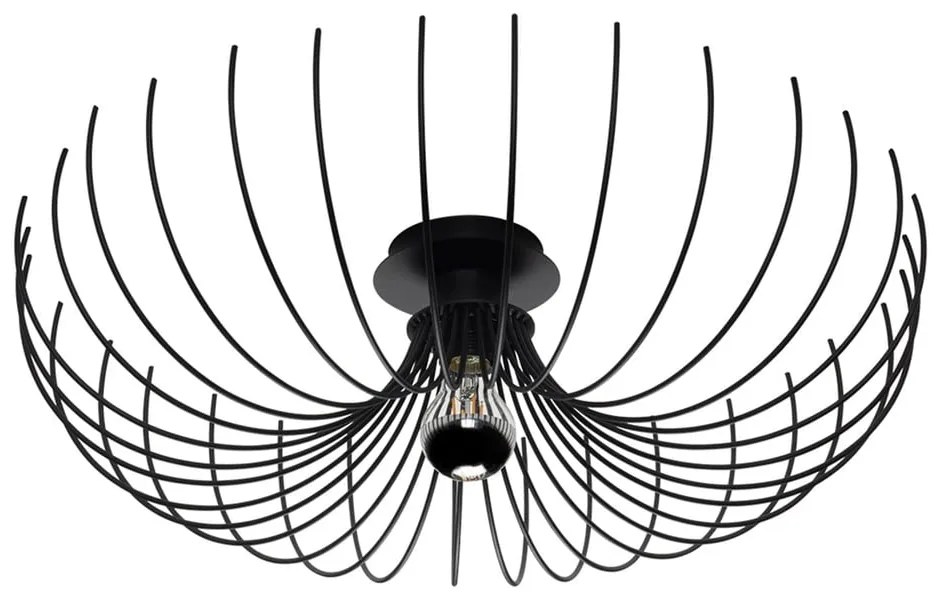 Czarna lampa wisząca ø 56 cm Opilio – Squid Lighting