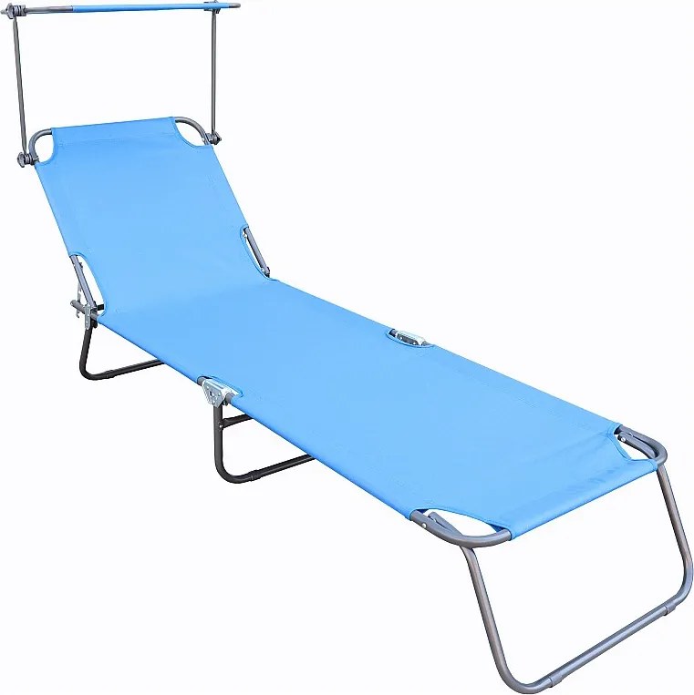 Leżak przeciwsłoneczny leżący leżak ogrodowy