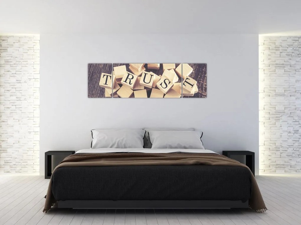 Obraz - Zaufanie (170x50 cm)