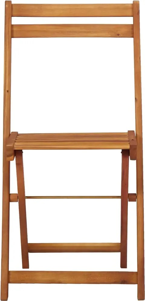 Drewniany stół i krzesła ogrodowe - Alfred