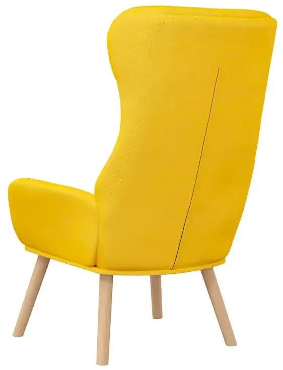 Musztardowy fotel do relaksu G1-H46