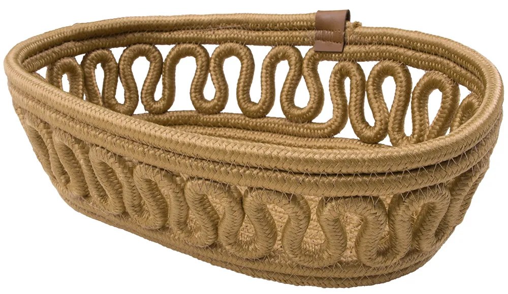 Koszyk pleciony złoty BRIDLE 020x028 inny