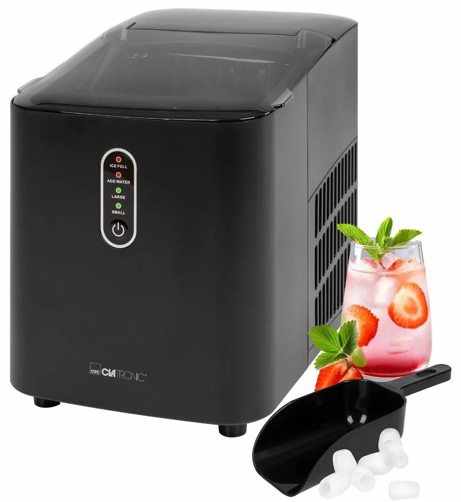 Clatronic EWB 3798 BK urządzenie do lodu, czarny