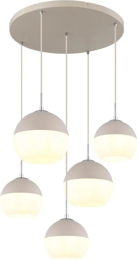 Globo 15999-5HR - Lampa wisząca RAGUSA na linkach 5xE27/60W/230V