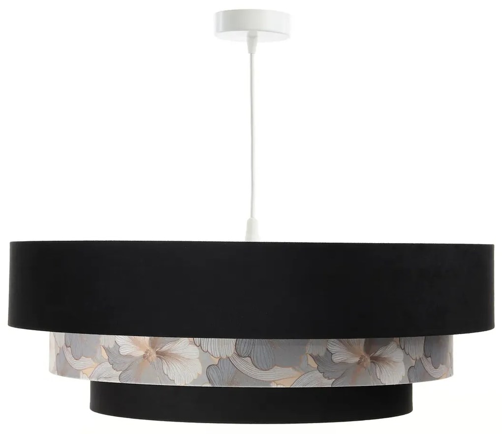 Lampa wisząca TRIO MIX czarna/wielokolorowa BPS KONCEPT