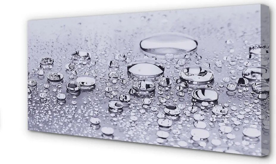 Obraz drukowany na płótnie Perliste Odświeżenie Wodne