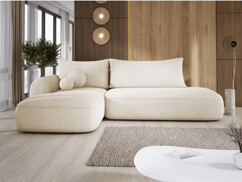 Narożnik wolnostojący BABU układ L Lewy Tkanina NOWORNEVER 02