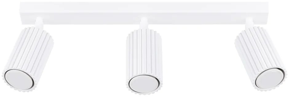 Biała lampa sufitowa 6,5x45 cm Gleam – Nice Lamps