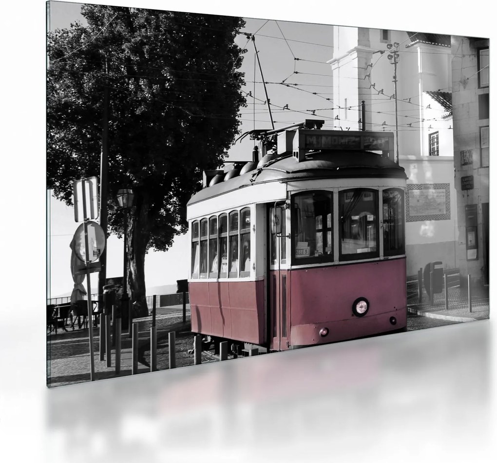 Obraz na szkle - Tramwaj (70x50 cm)