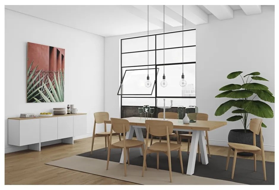 Komoda z dekorem drewna dębowego TemaHome Edge