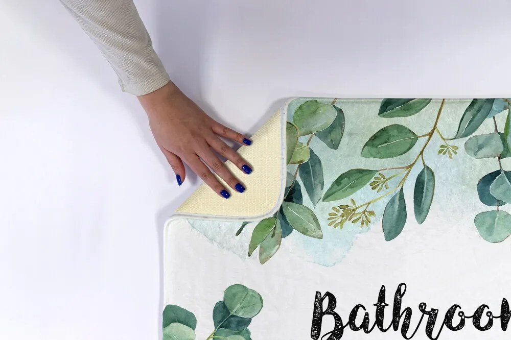 Dywanik łazienkowy Dywanik łazienkowy Liście Natura