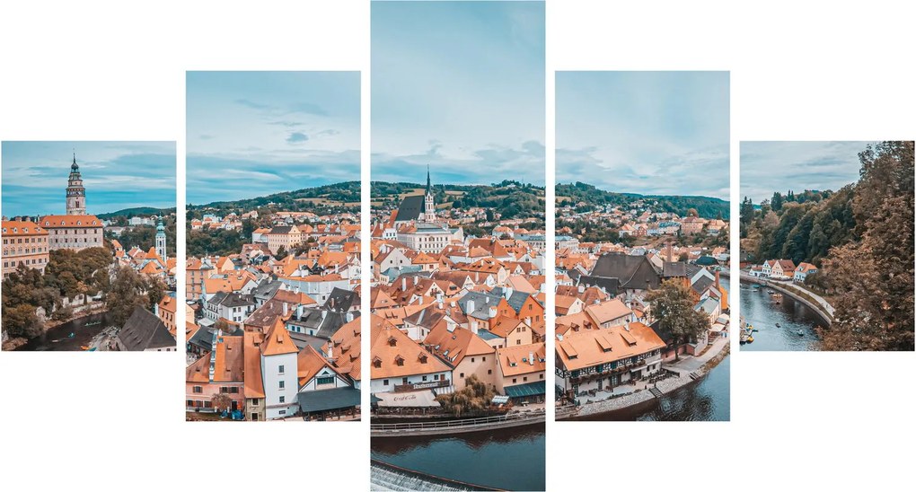 Obraz - Český Krumlov (125x70 cm)