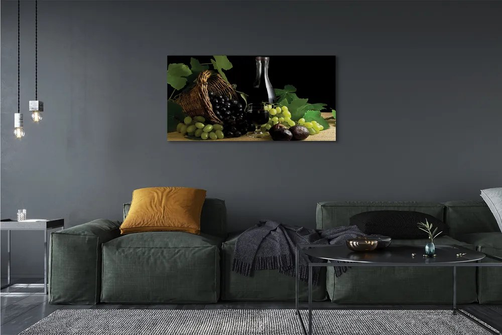 Obraz na płótnie Szlachetny Rocznik I Winogrona